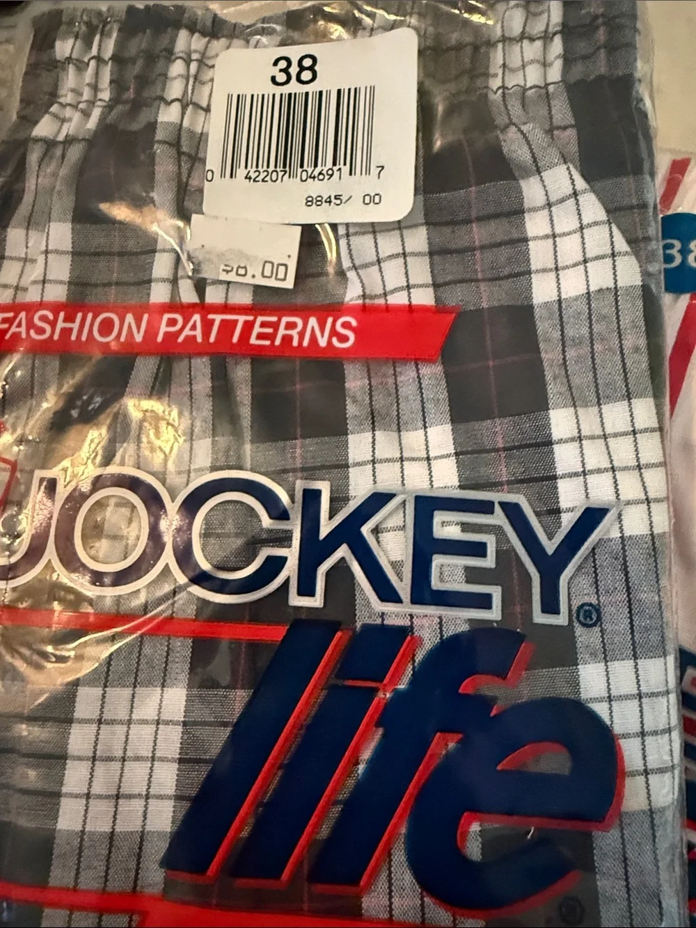 Jockey Men’s Boxers - all 7 brand new Black, Gray, White, Red Stripes